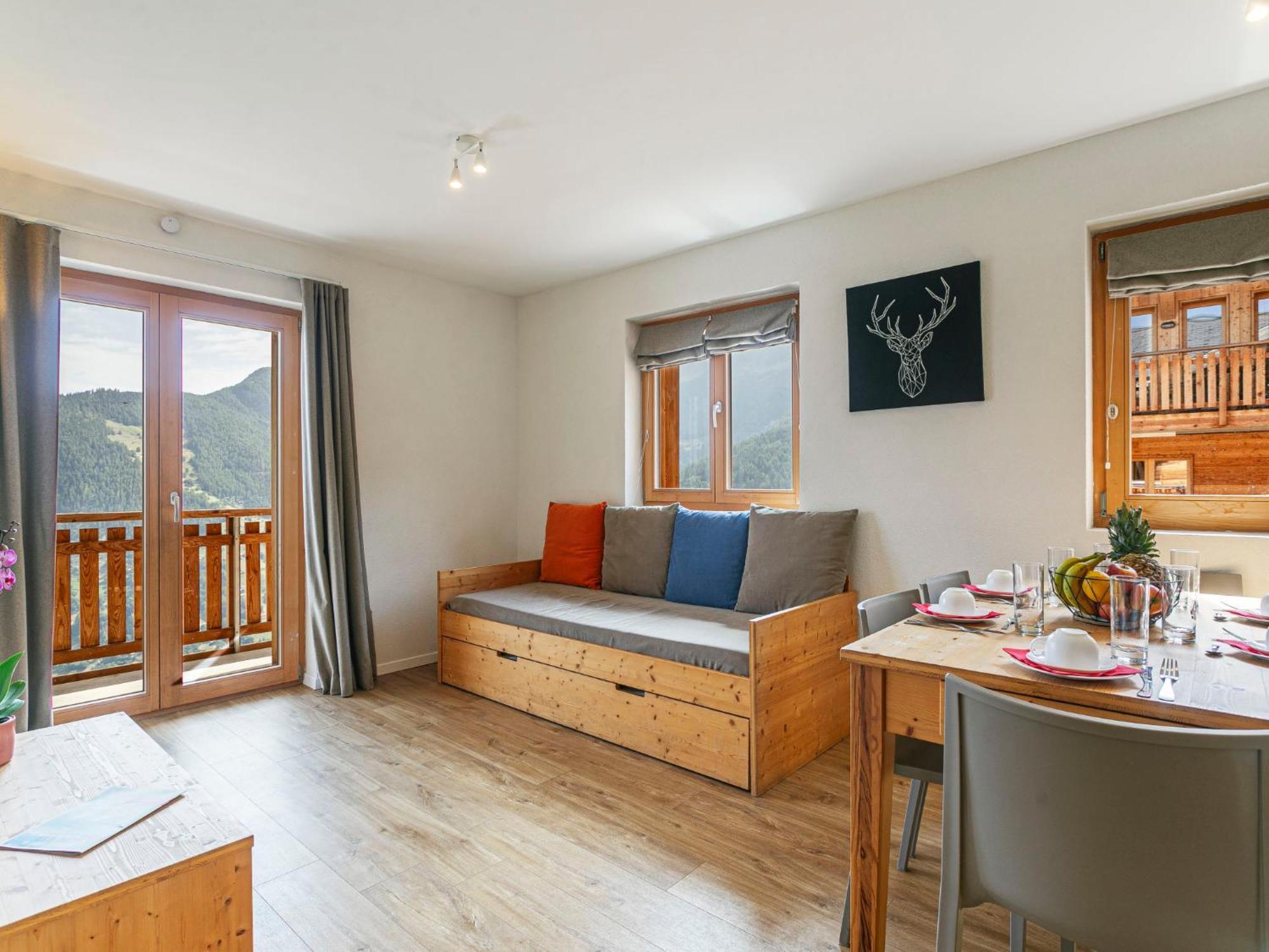Apartment T-Resort La Tzoumaz 3P6 Vue Vallee By Interhome Ngoại thất bức ảnh