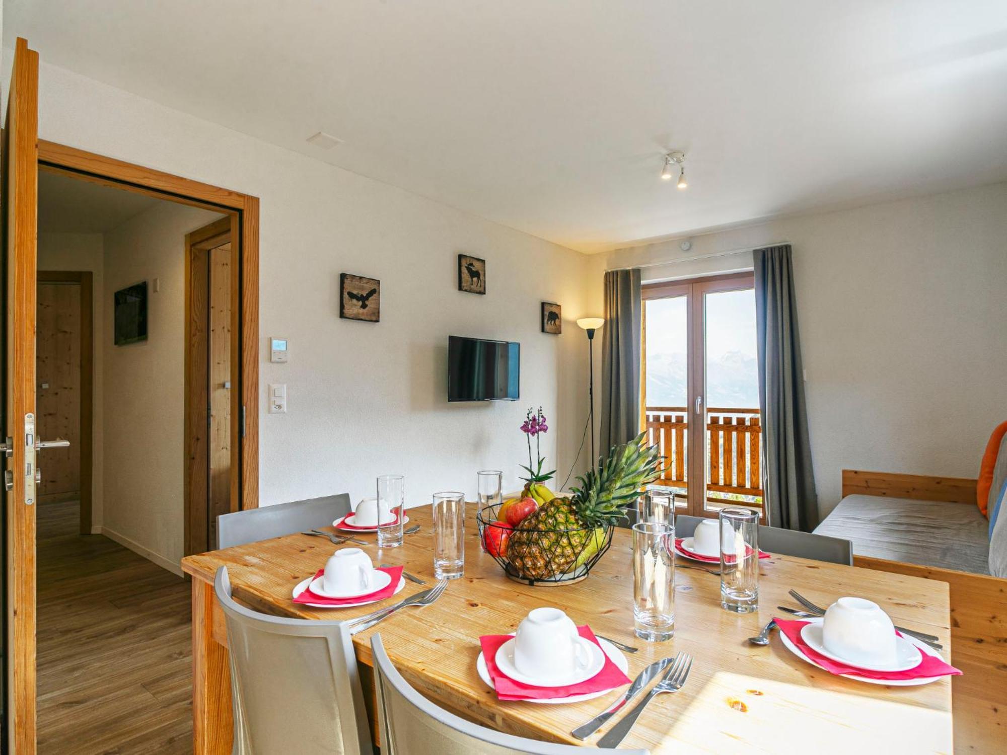 Apartment T-Resort La Tzoumaz 3P6 Vue Vallee By Interhome Ngoại thất bức ảnh